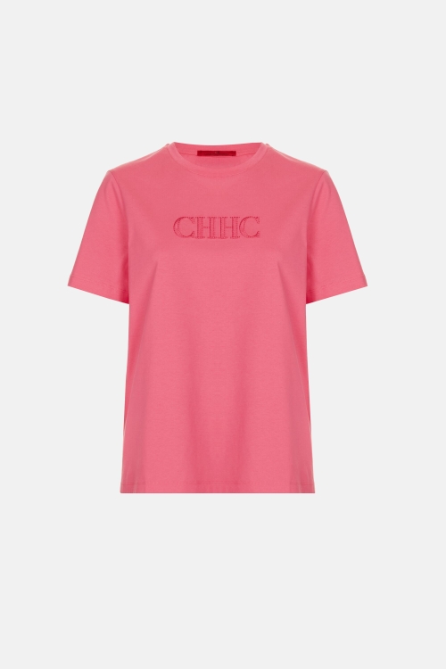 EMBROIDERED CH T-SHIRT