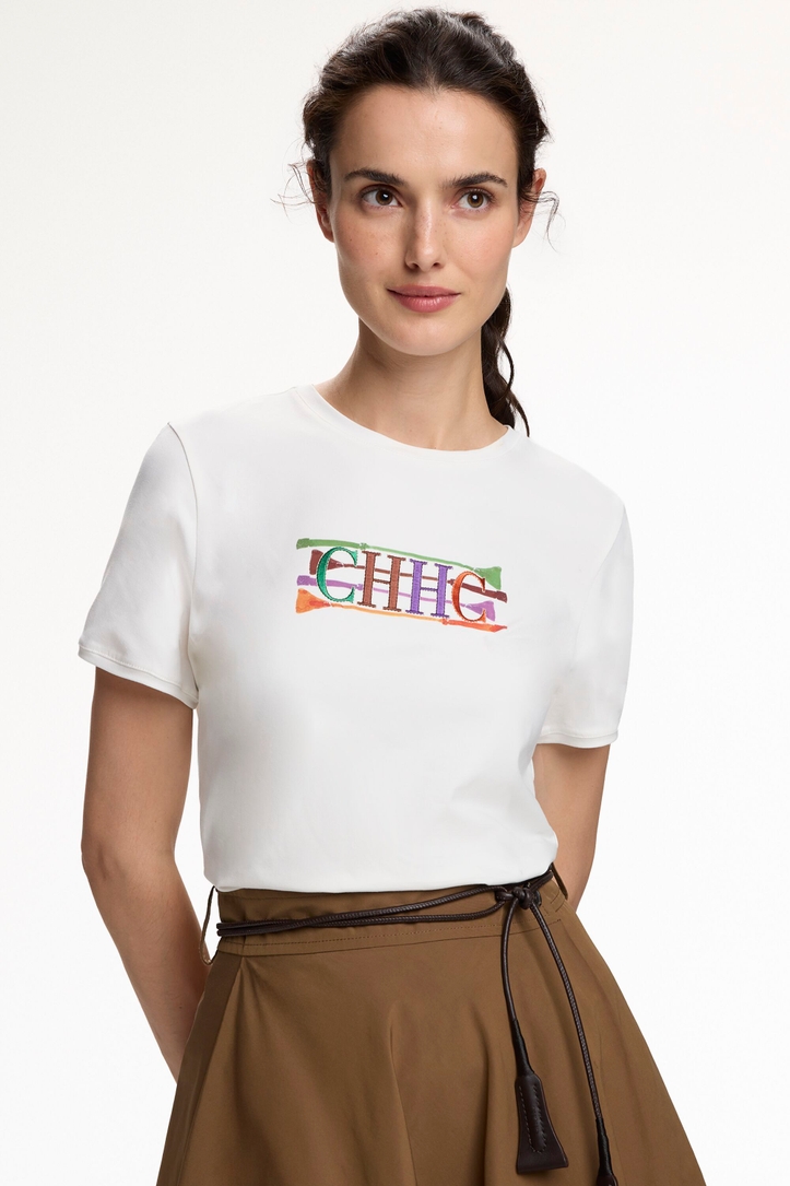 Fusta Insignia Embroidered CH T-Shirt