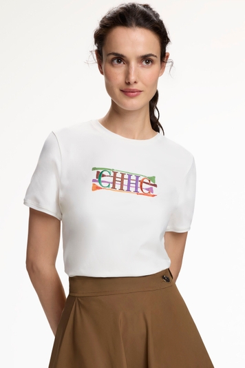 Fusta Insignia Embroidered CH T-Shirt