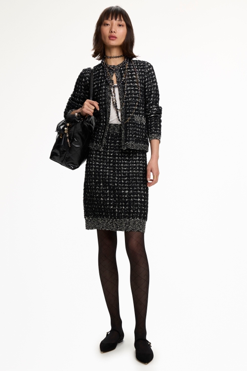 JACQUARD KNIT SKIRT