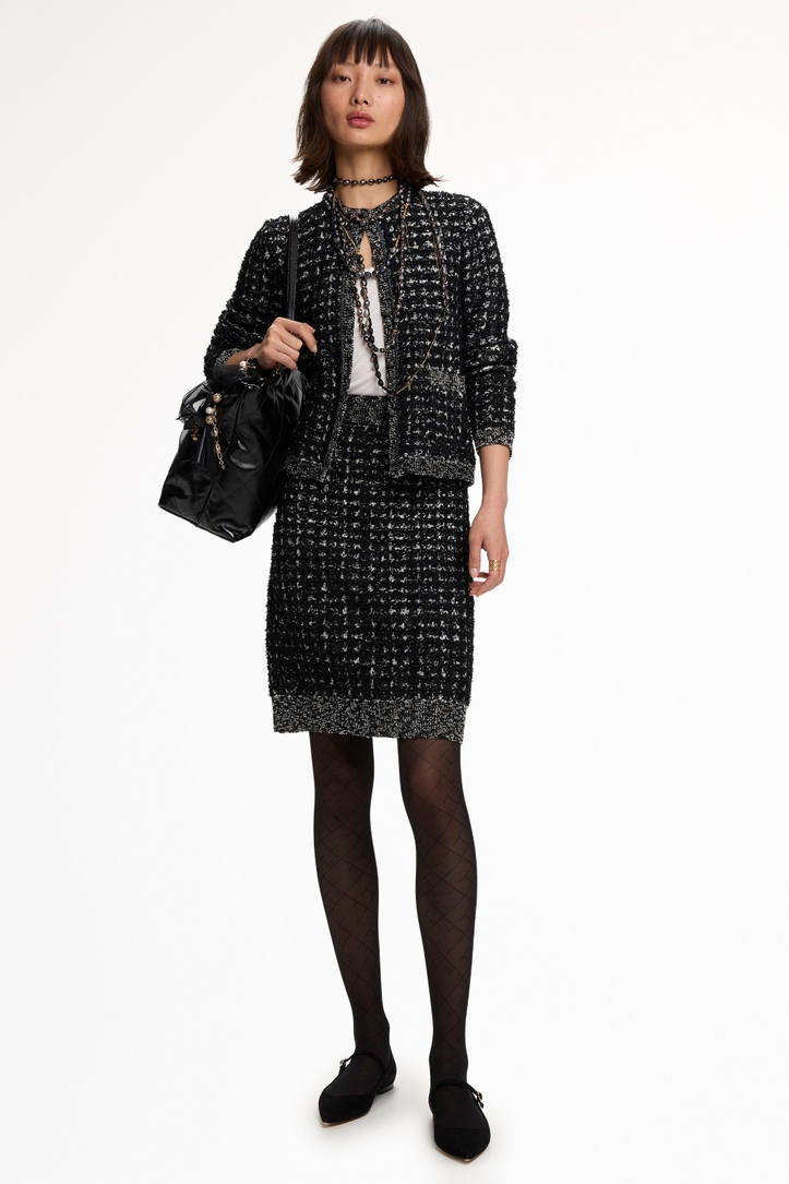 Jacquard Knit Skirt