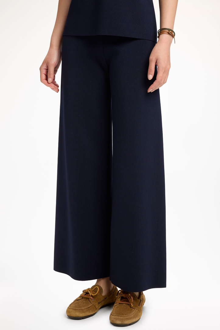 Knit Straight-Leg Pants