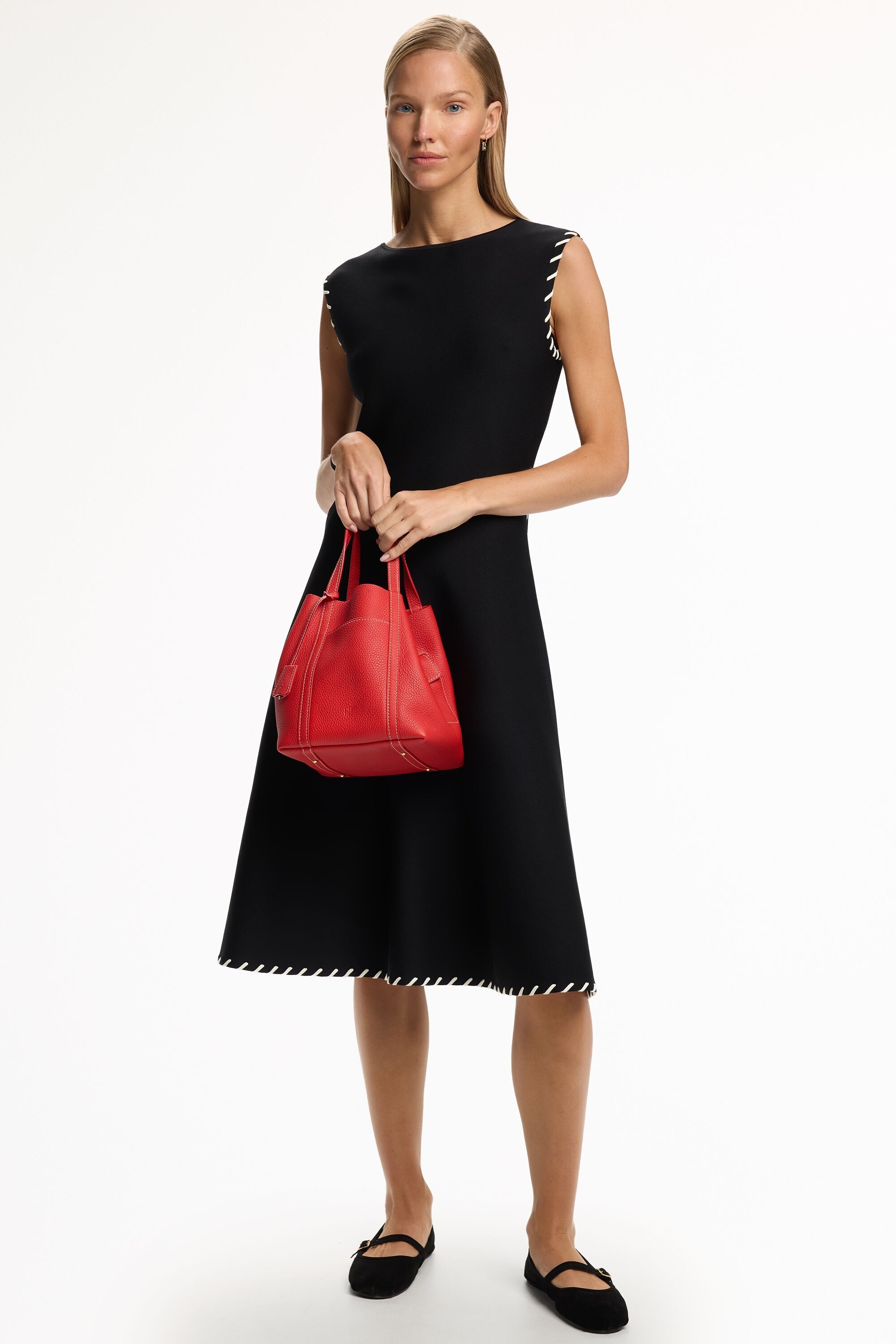 Jacquard Knit Dress