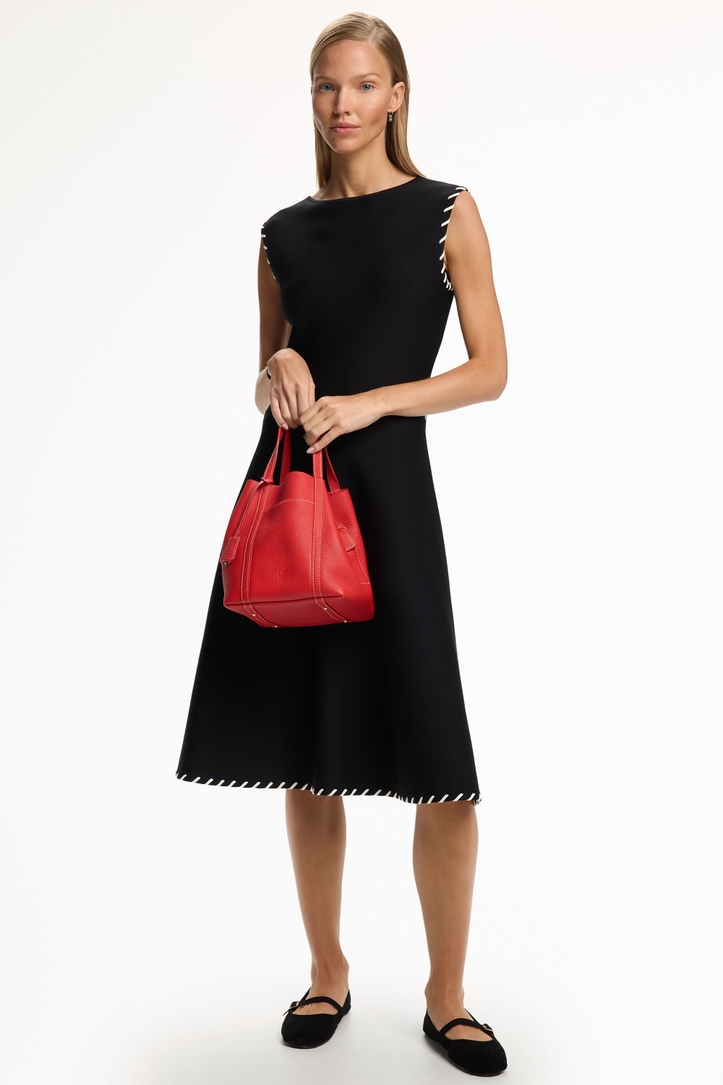 Jacquard Knit Dress