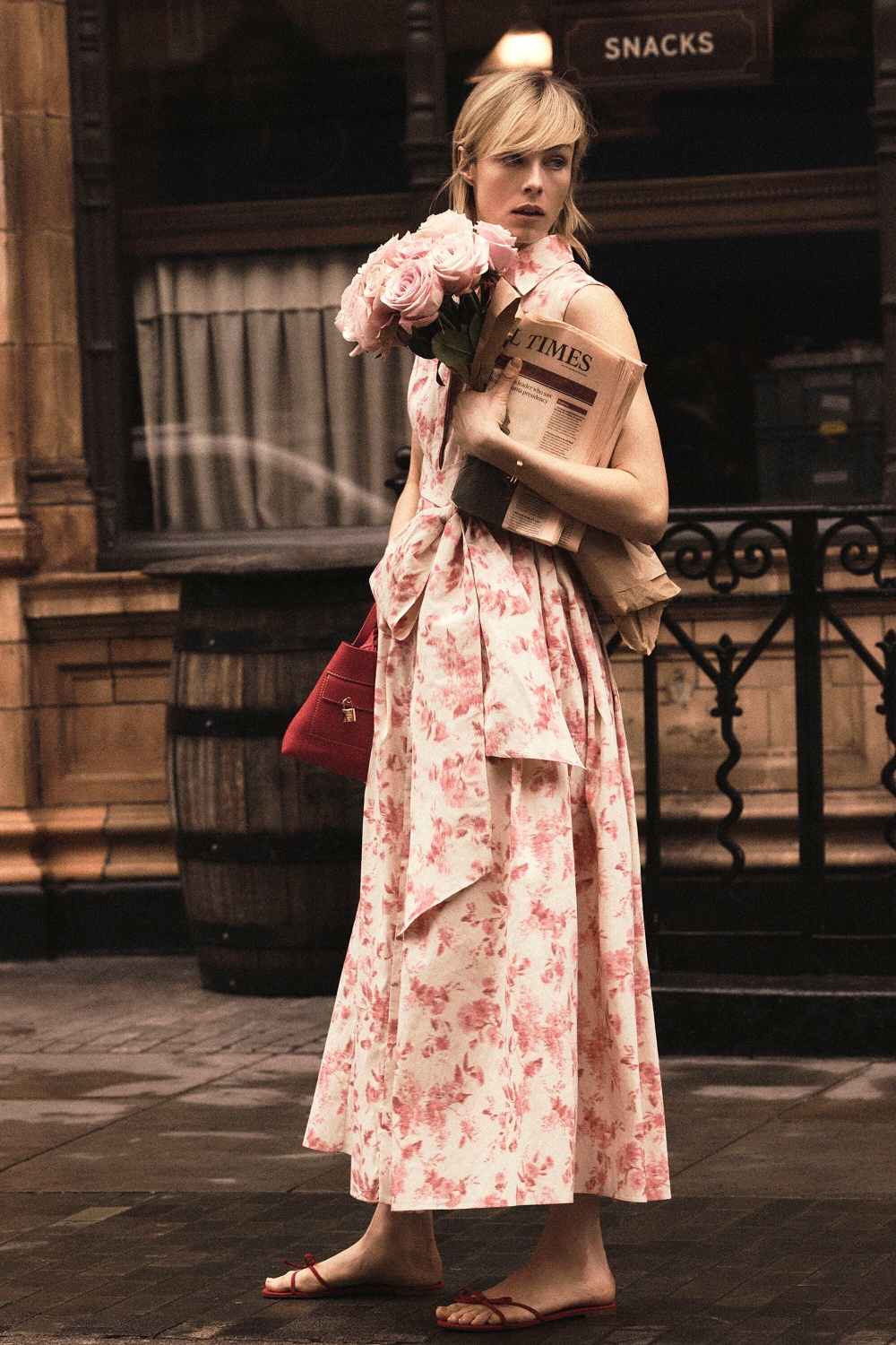 JASMINE SONATA PRINT CHINÉ SHIRT DRESS