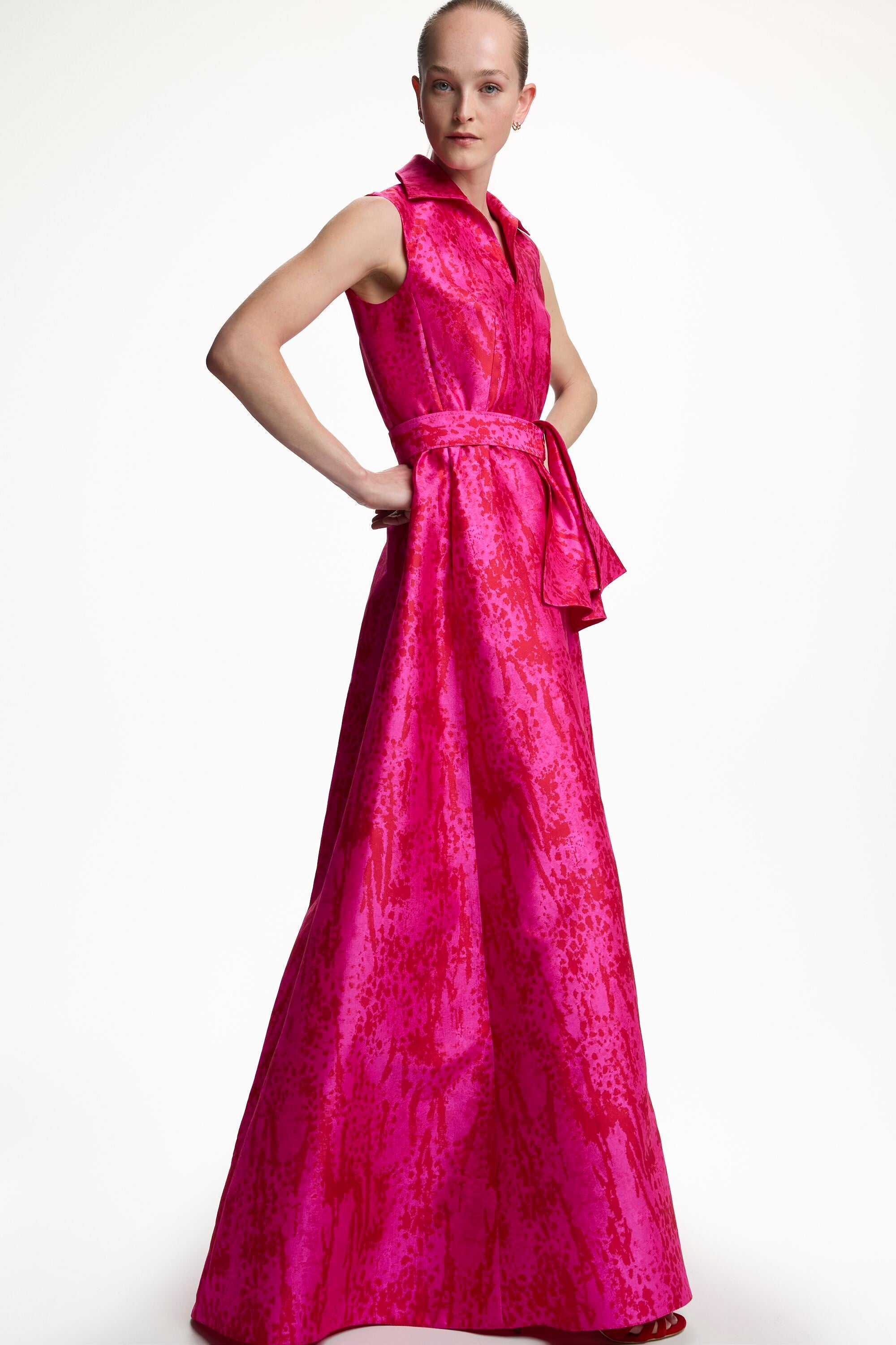 Jacquard A-Line Dress Jacquard A-Line Dress
