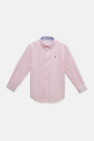 Striped Poplin Shirt