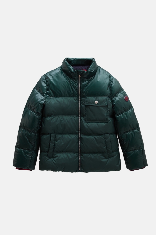 DOWN-QUILTED NYLON COAT