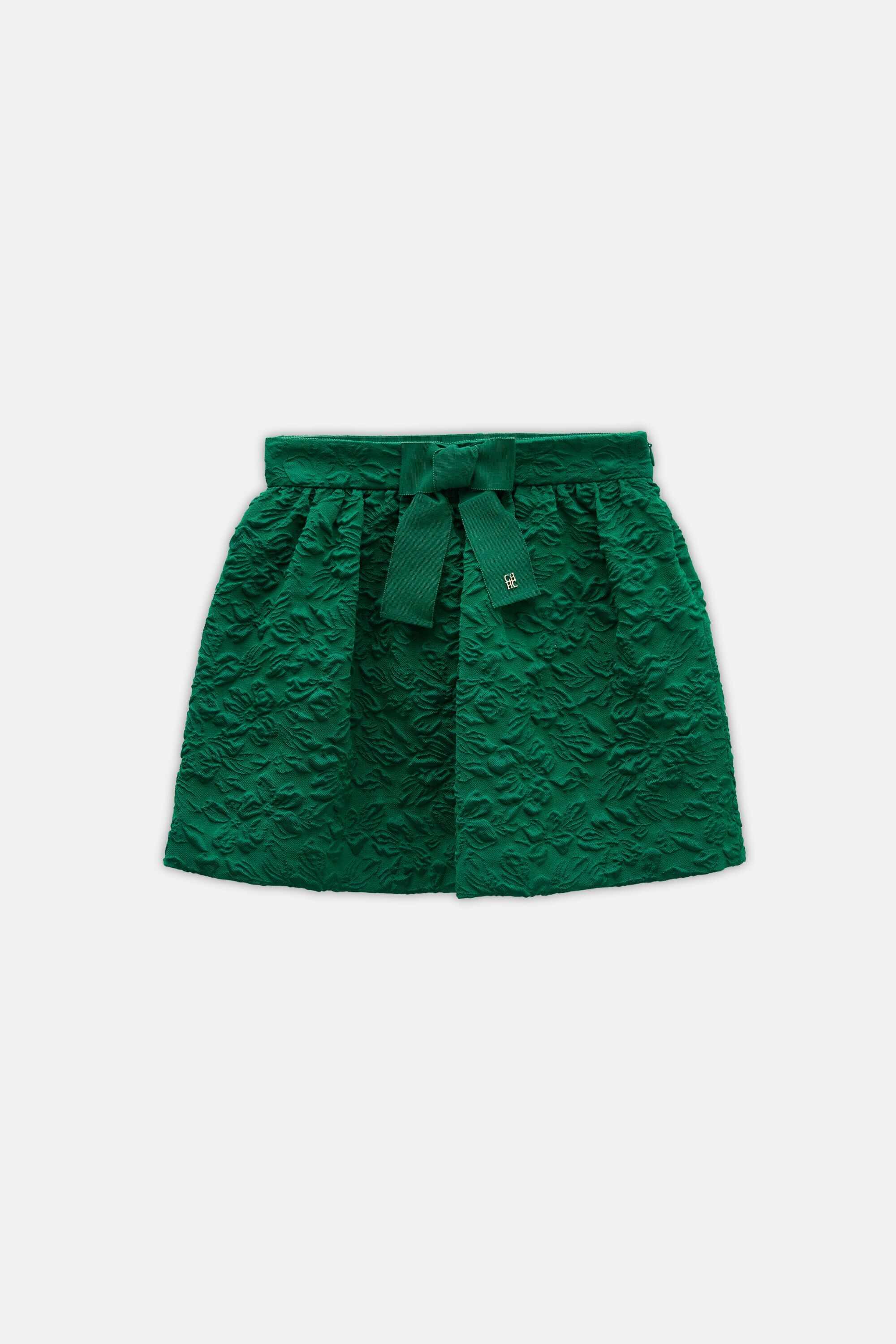 Brocade Skirt with Bow