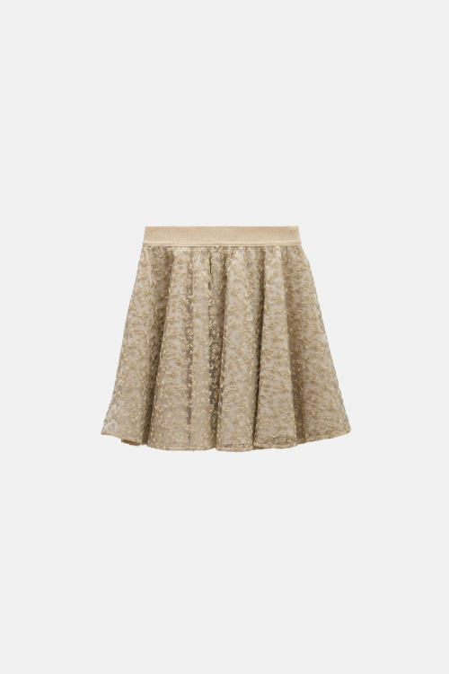 EMBROIDERED TULLE SKIRT