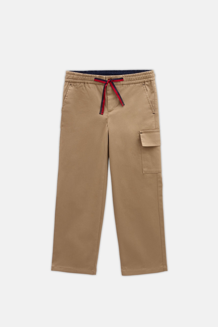 Cotton Micro-Twill Regular Fit Cargo Pants