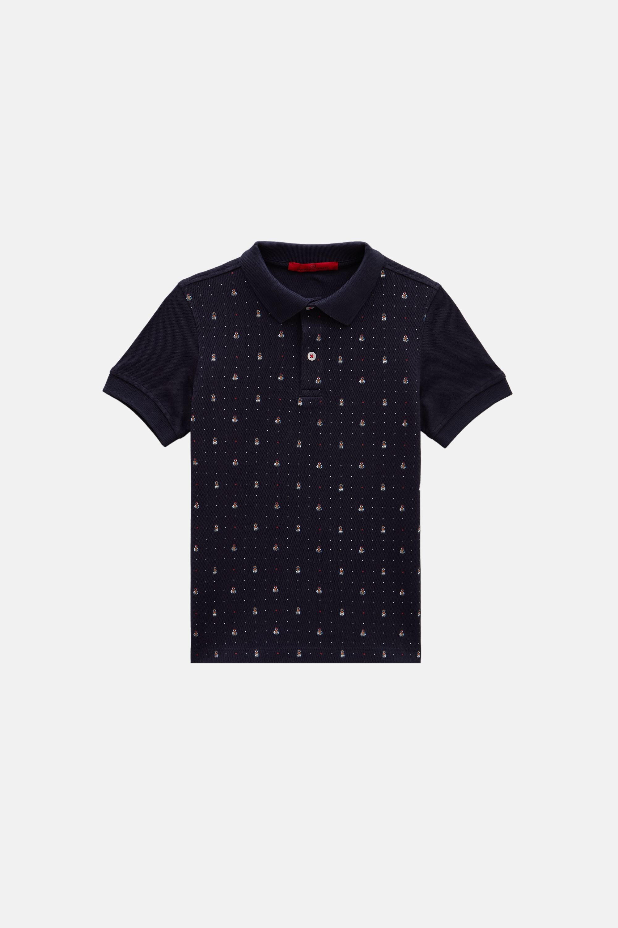 Touky Print Piqué Polo Shirt