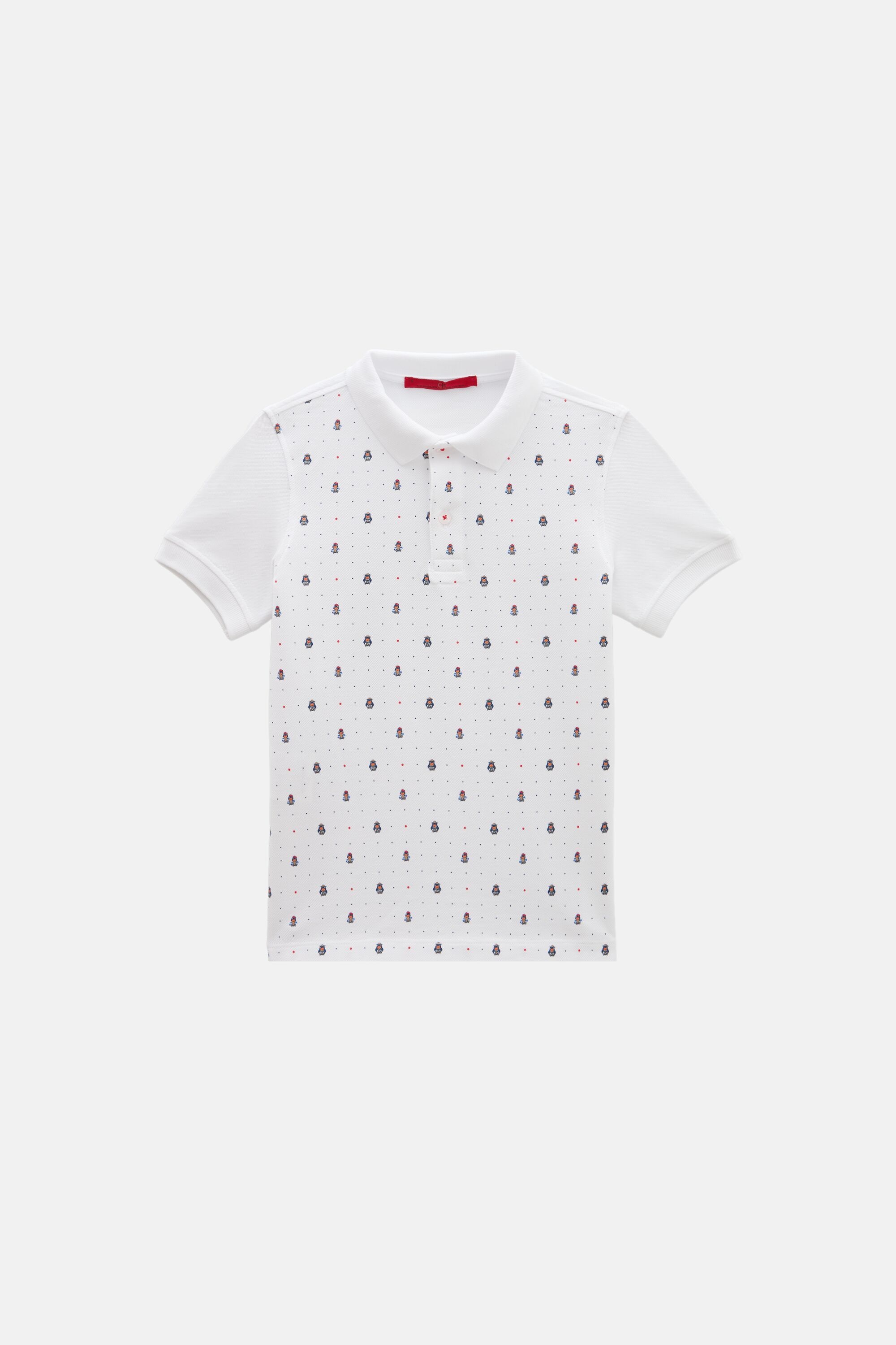Touky Print Piqué Polo Shirt