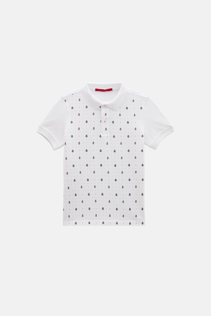 Touky Print Piqué Polo Shirt