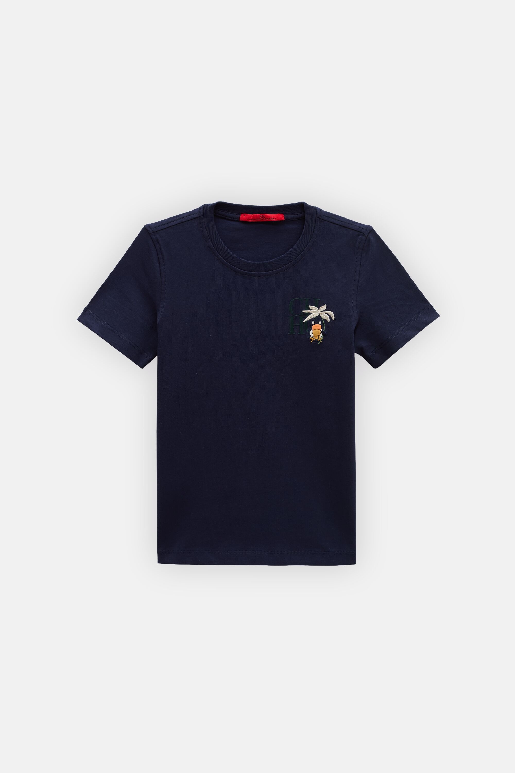 Touky Embroidered Flocked T-Shirt