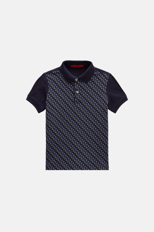 CH PRINT PIQUÉ POLO SHIRT