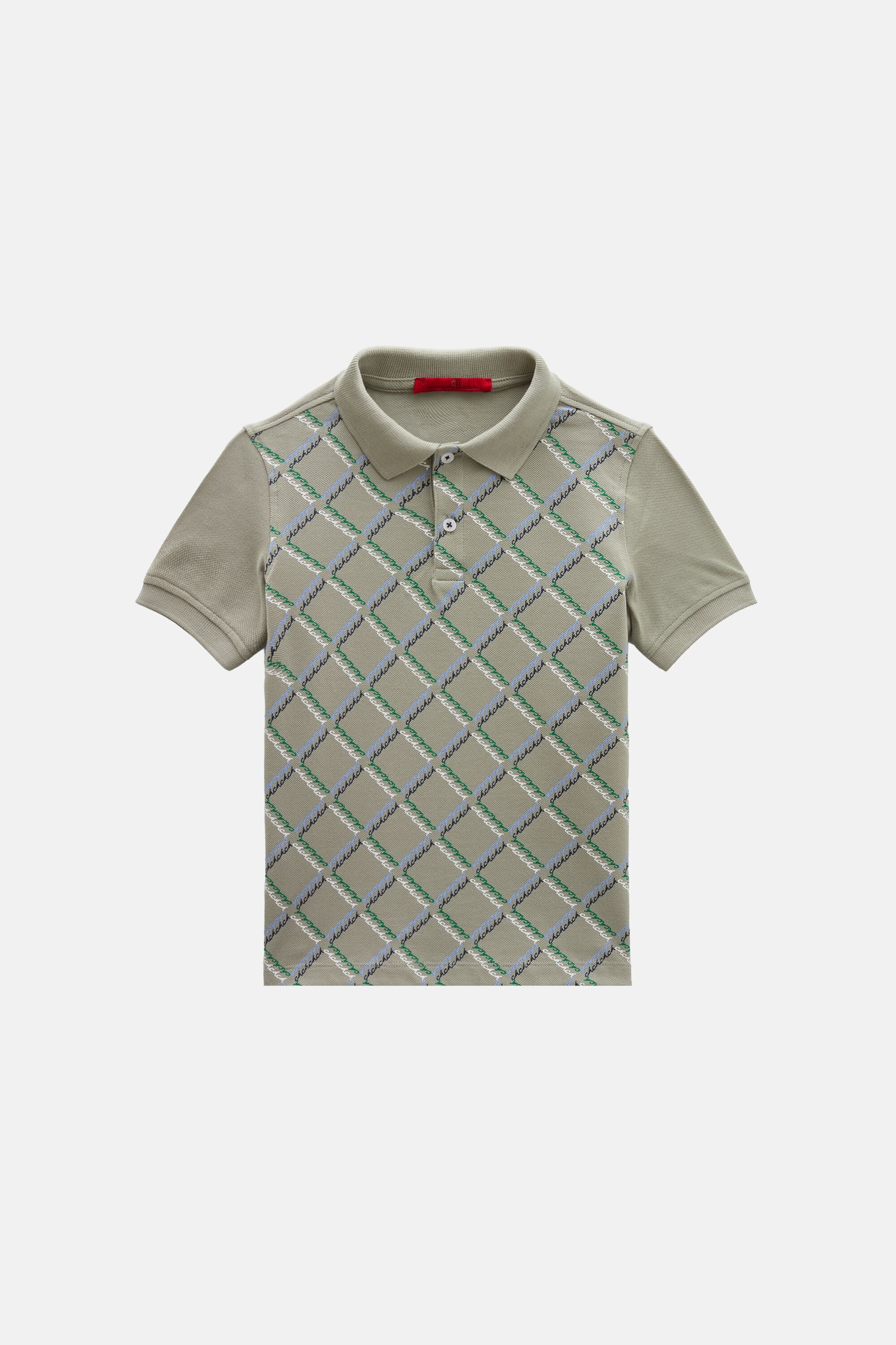 CH Print Piqué Polo Shirt