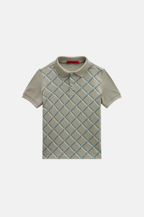 CH PRINT PIQUÉ POLO SHIRT