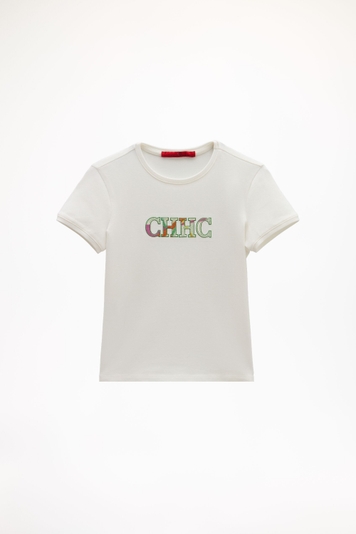 Embroidered CH T-Shirt