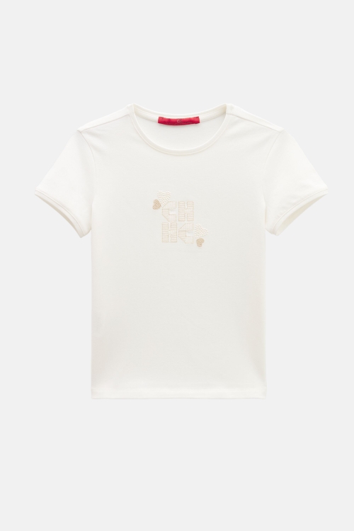 CAMISETA CH CON BORDADO
