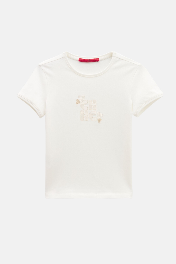Camiseta CH con Bordado