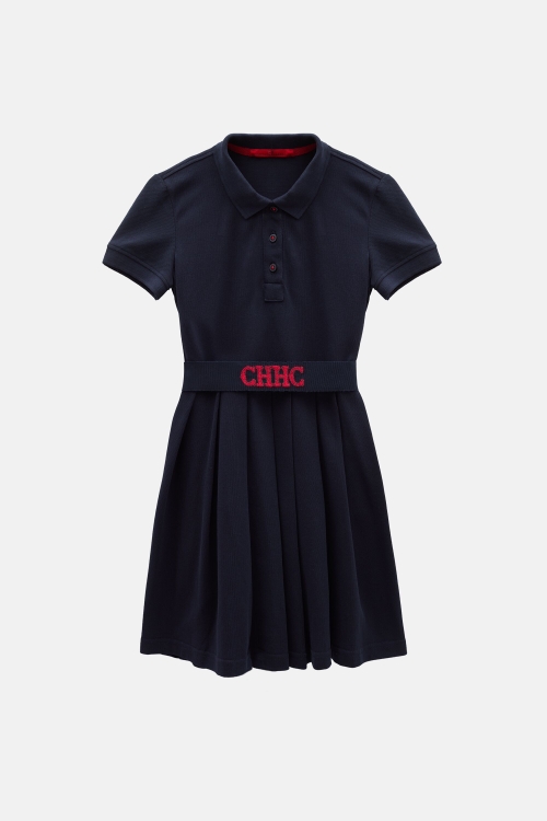 VESTIDO POLO DE PIQUÉ CON CINTURÓN