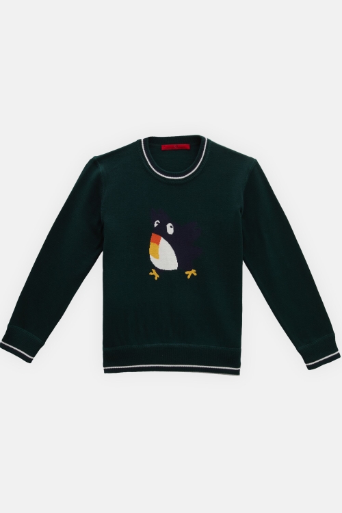 TOUKY GASSED COTTON SWEATER