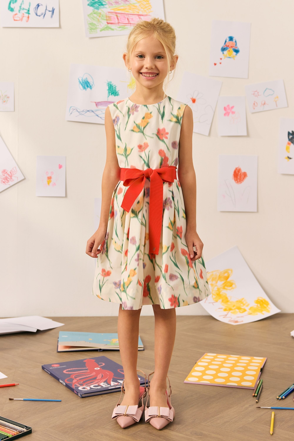PRINT CHINÉ DRESS