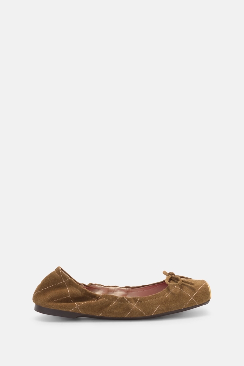 BIMBA LEATHER BALLET FLATS