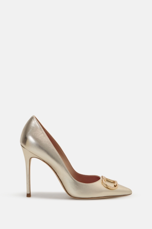 INITIALS INSIGNIA 100 LEATHER PUMPS