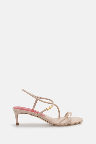 Initials Insignia Soft 45 Leather Sandals - MAGNOLIA