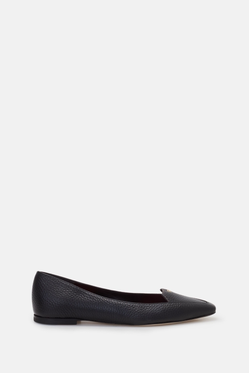 MATRYOSHKA POCKET LEATHER FLATS