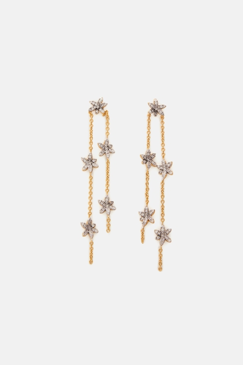 JASMINE GLOW EARRINGS WITH CRYSTAL