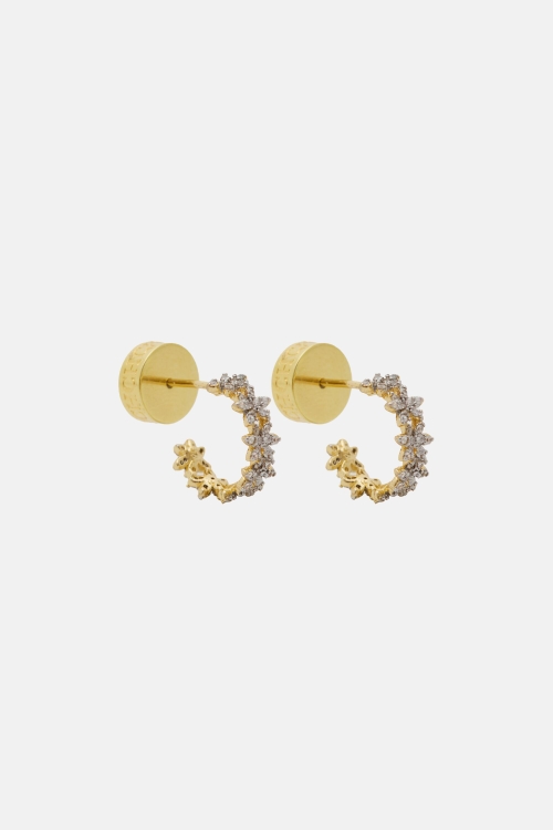 JASMINE GLOW EARRINGS WITH CRYSTAL