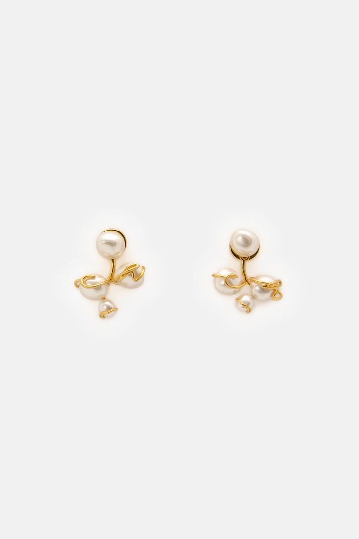 Endless Audrey Earrings with Pearl