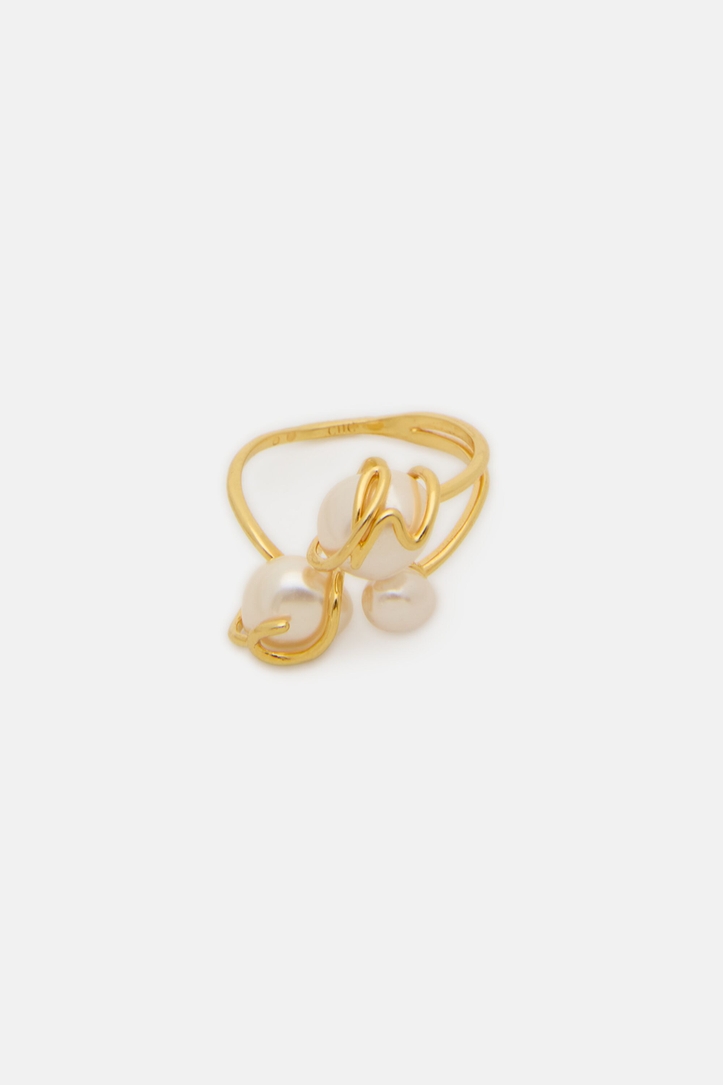 Endless Audrey Ring with Pearl