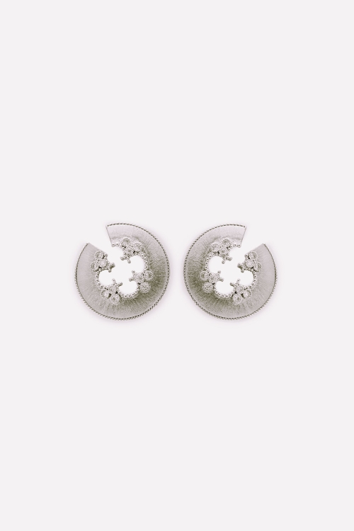 ROSETTA INSIGNIA MILGRAIN EARRINGS