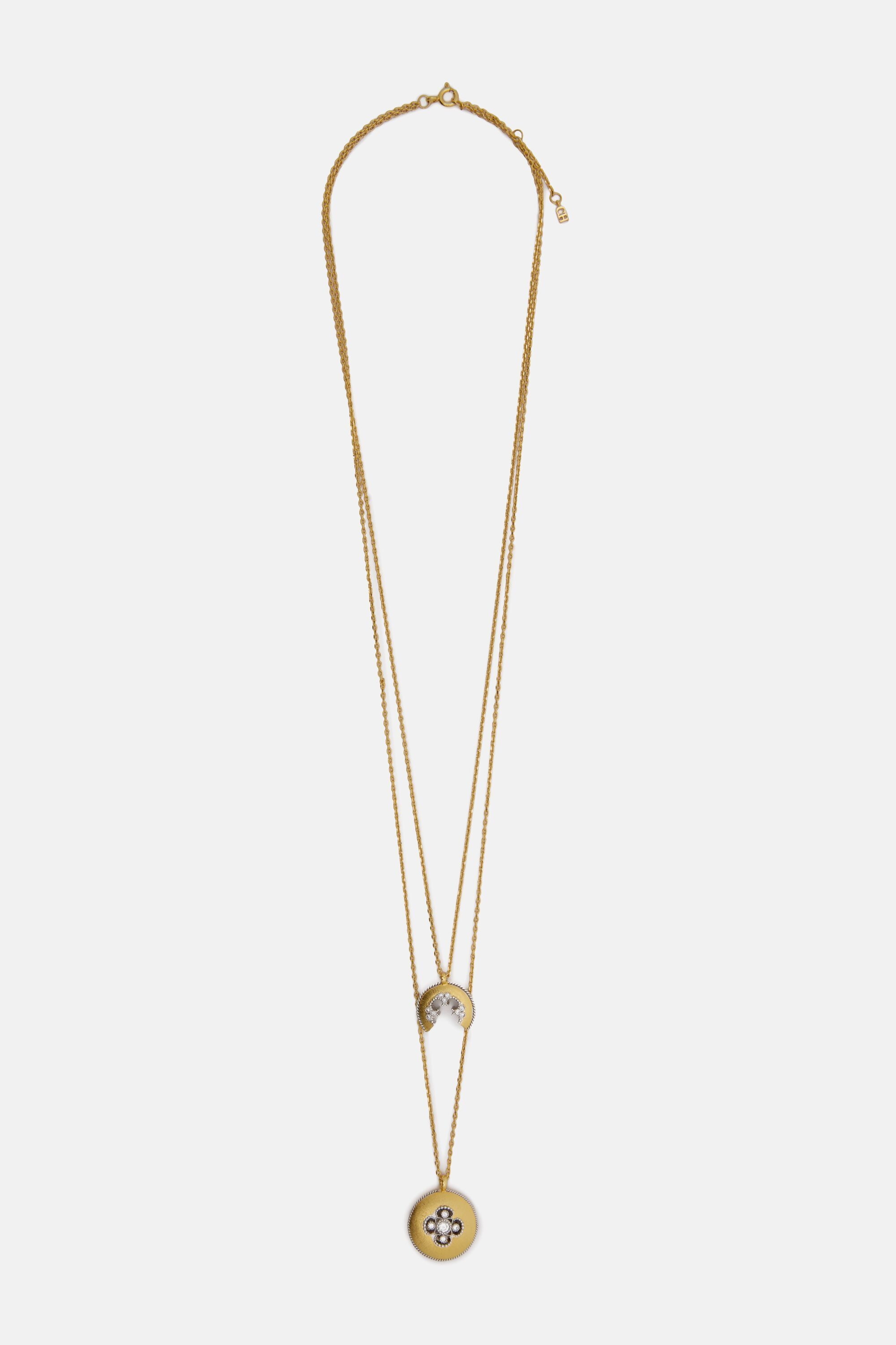 Rosetta Insignia Milgrain Necklace