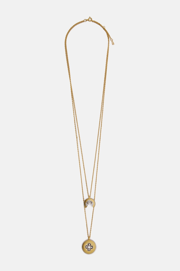 Rosetta Insignia Milgrain Necklace
