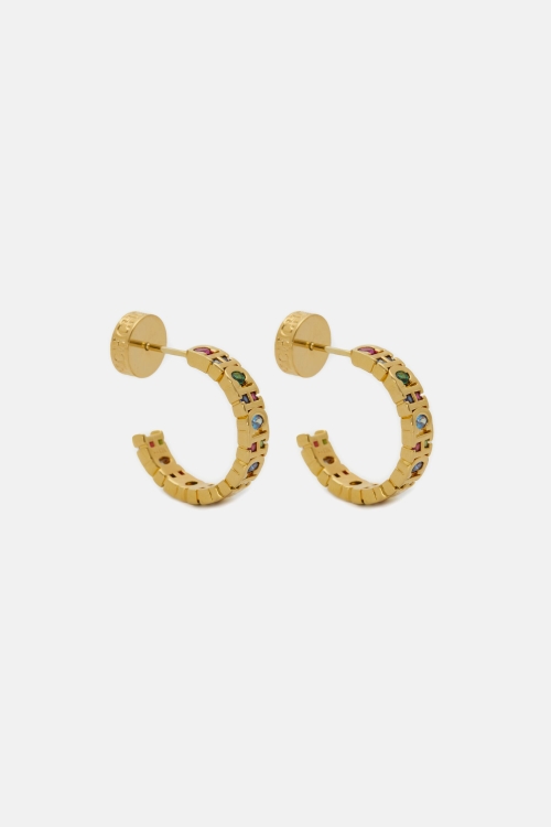 CHIC DIAMOND EARRINGS WITH CRYSTAL
