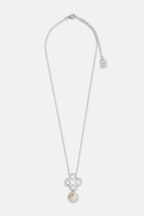 ROSETTA CRYSTAL PEARL NECKLACE