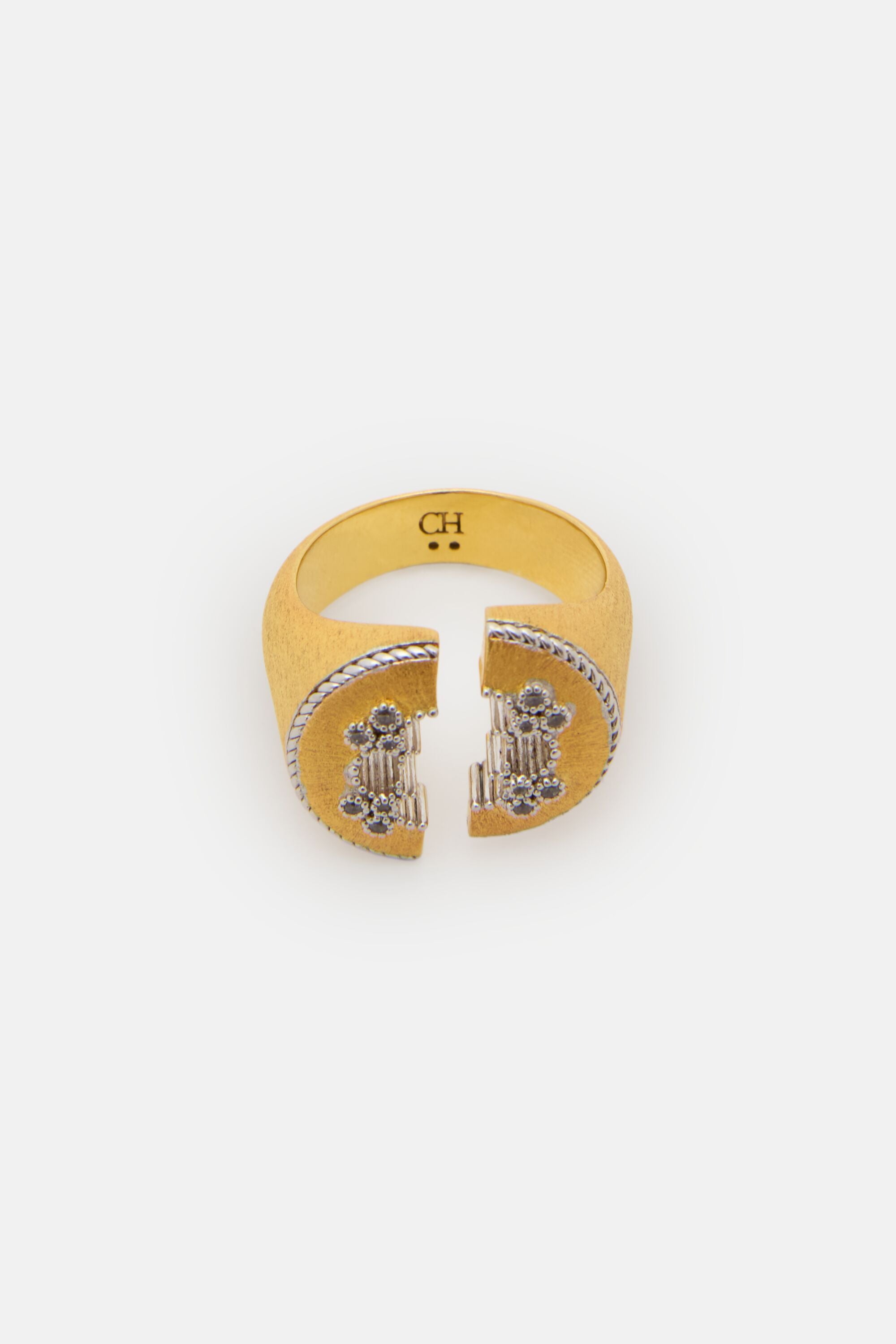 Anillo Rosetta Insignia Vera oro CH Carolina Herrera Chile
