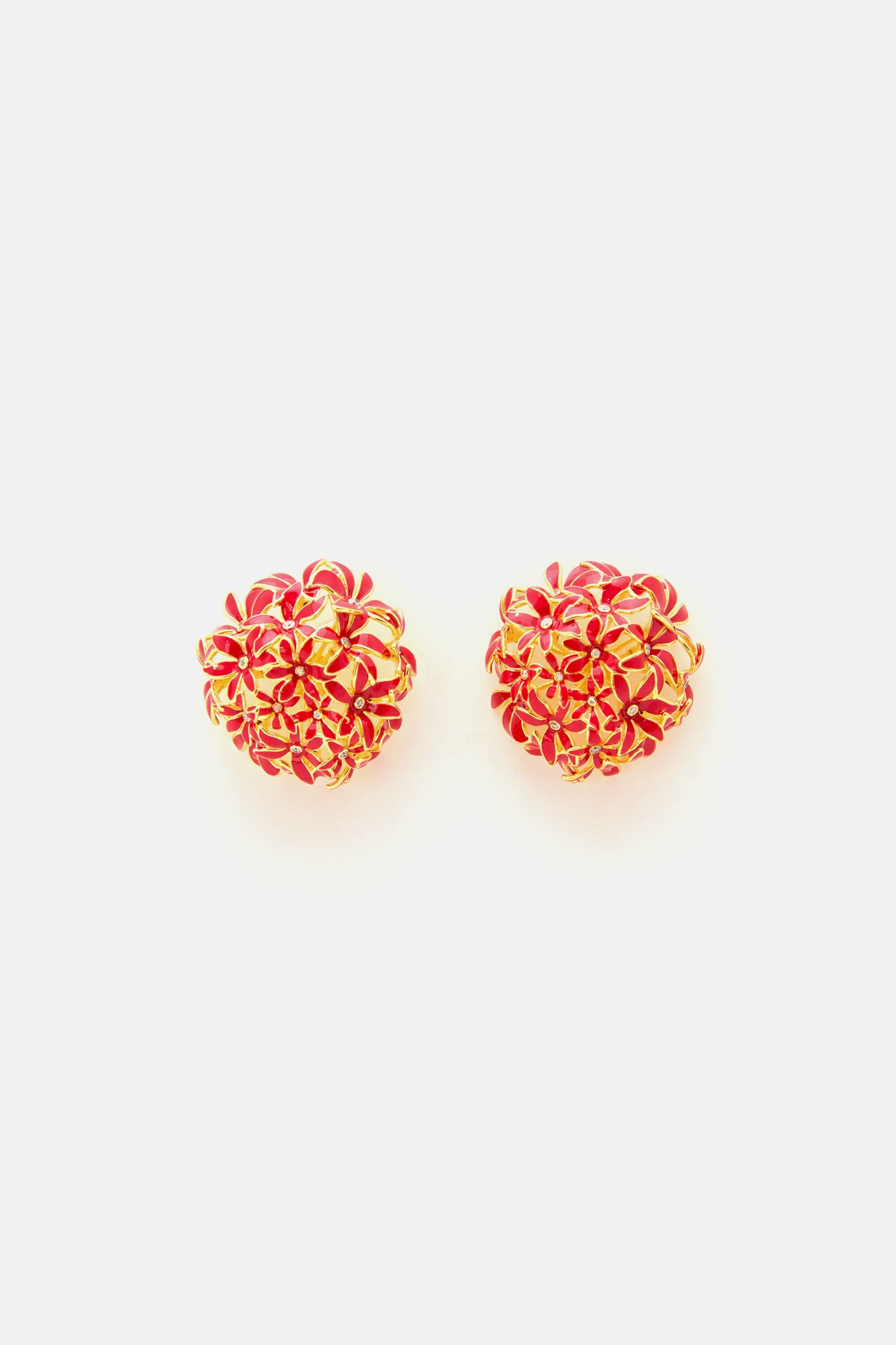 Pendientes Jasmine Biznaga con Esmalte