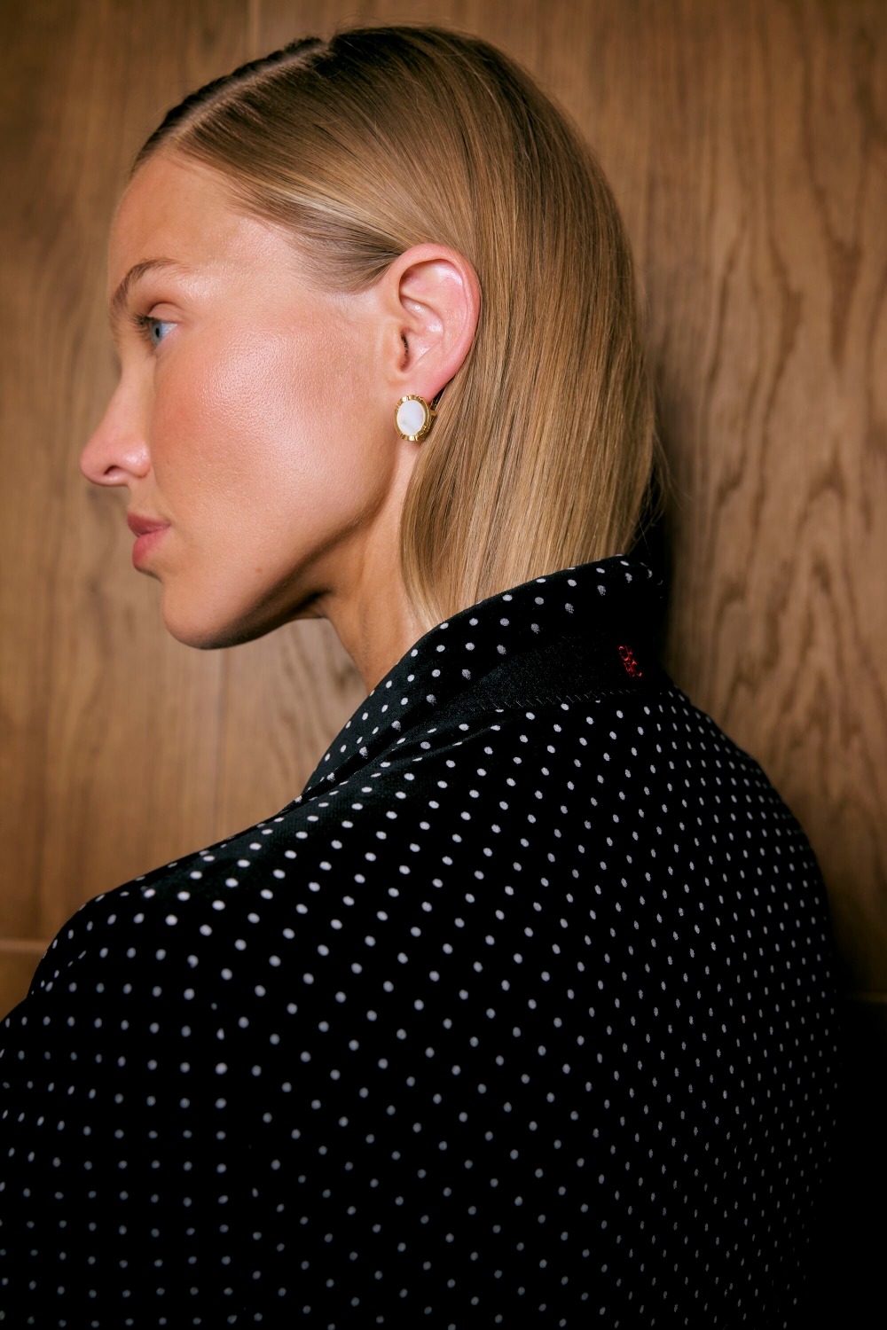 INITIALS INSIGNIA ECLIPSE EARRINGS