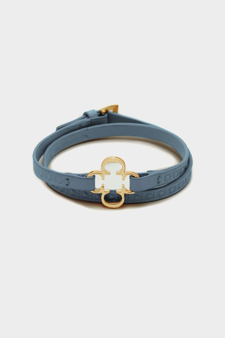 Pulsera Sweet Icons Rosetta Insignia de Piel