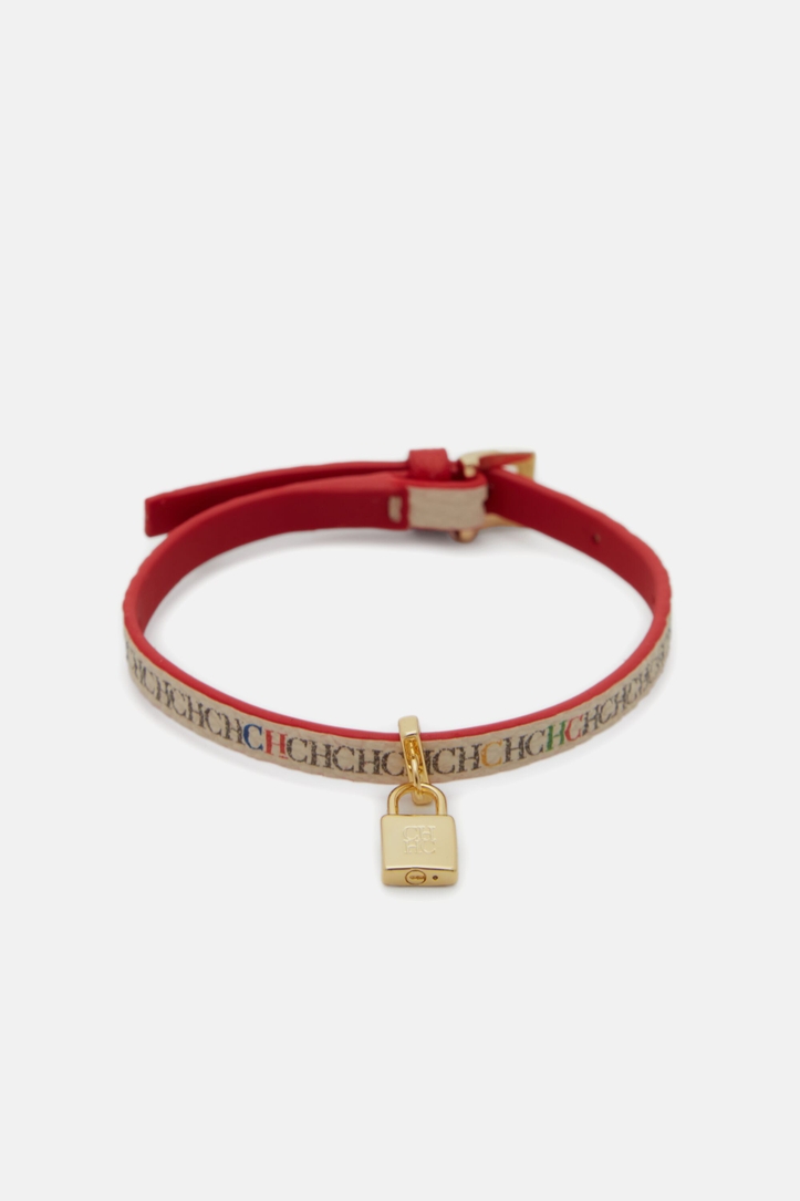 Pulsera Sweet Icons Locked con Piel