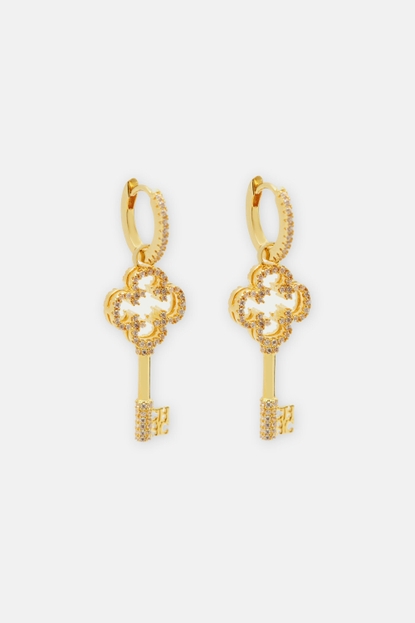 Rosetta Insignia Keys earrings