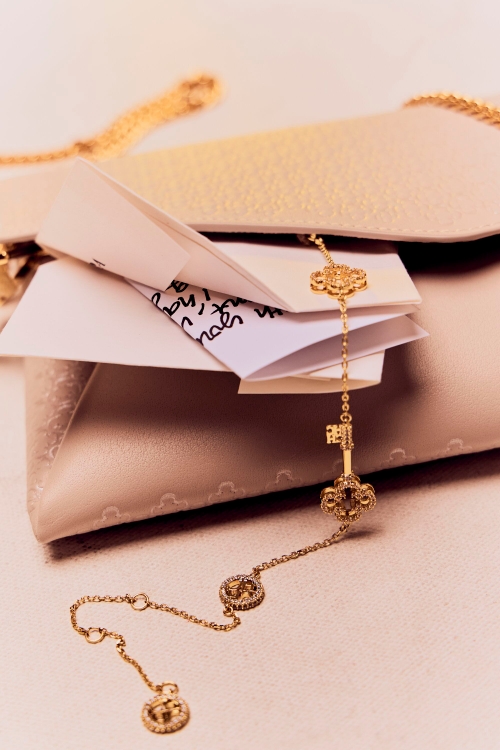 PULSERA ROSETTA INSIGNIA KEYS CON CRISTAL