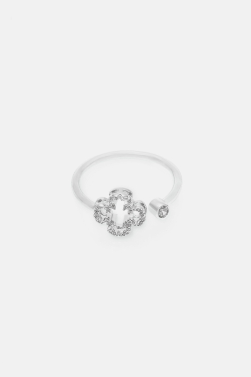 ROSETTA INSIGNIA DIAMOND RING WITH CRYSTAL