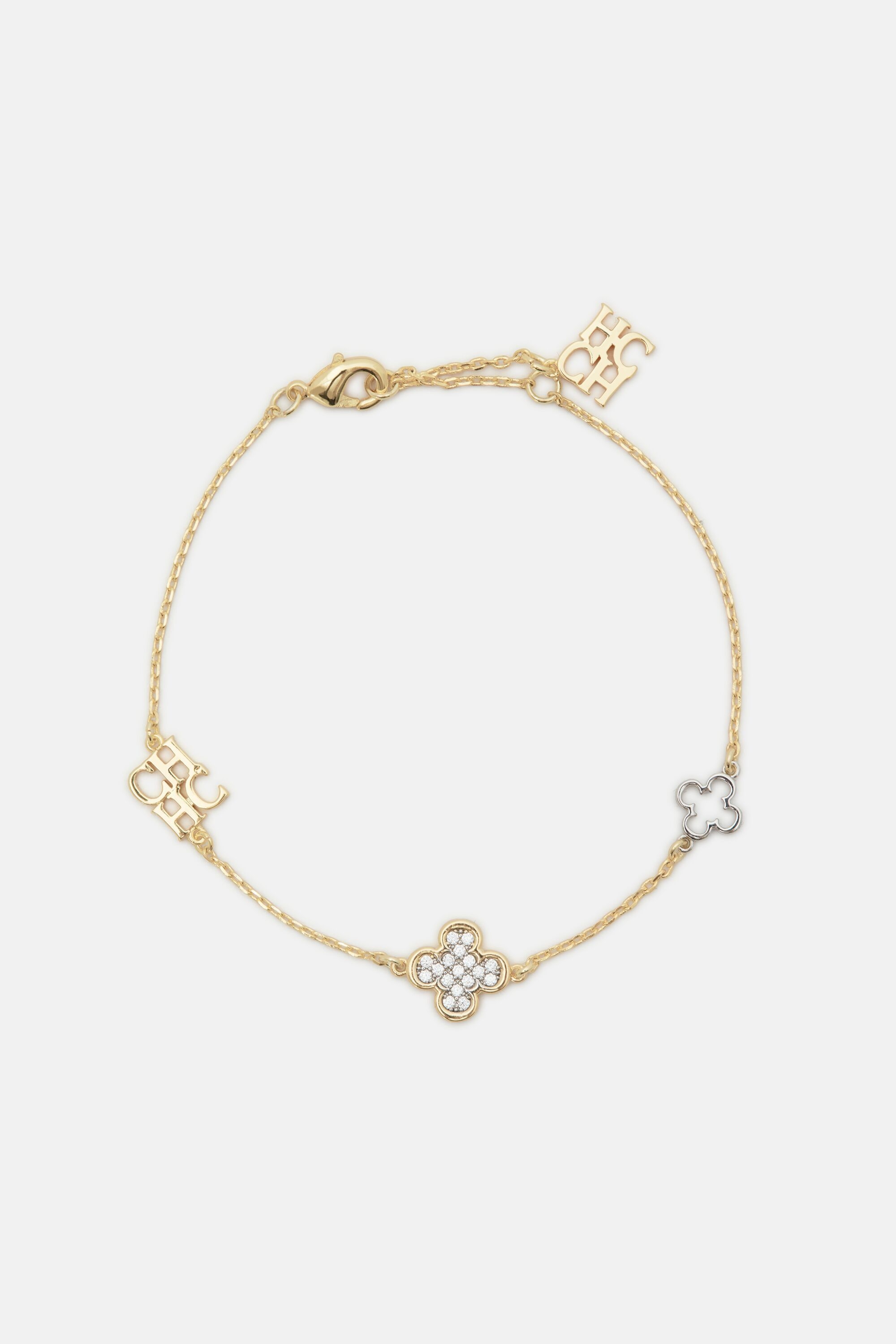 Pulsera Rosetta Insignia Diamond con Cristal